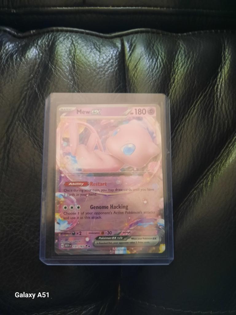 Pokemon kaart mew ez, Ophalen of Verzenden