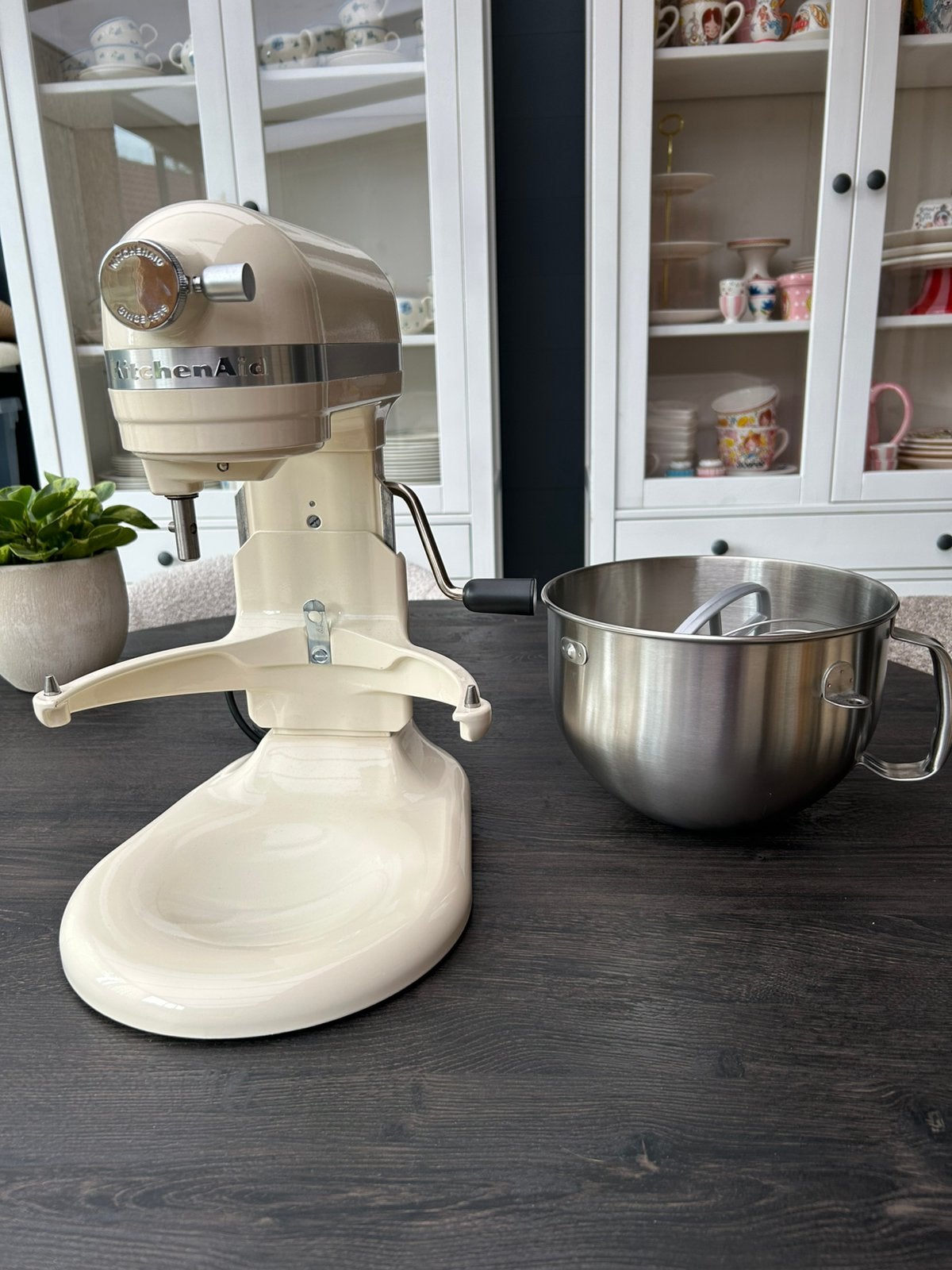 Kitchenaid keukenmachine SKSM60, Witgoed en Apparatuur, Keukenmixers, Nieuw, 4 liter of meer, 3 snelheden of meer, Ophalen