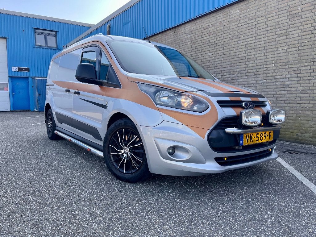 Ford Transit Connect 1.6 Tdci 116 Pk  L2 Trend 3 Pers. Marge, Auto's, Bestelauto's, Voorwielaandrijving, Euro 5, Zwart, 4 cilinders