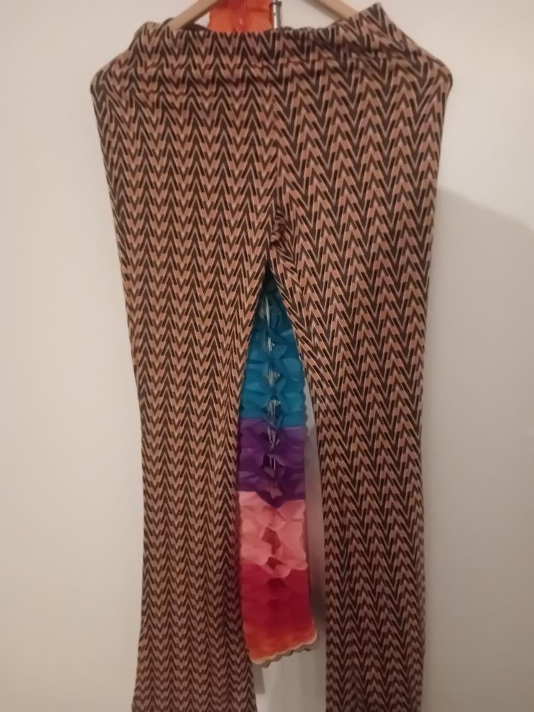Dames broek costes, Legging, Zwart, Nieuw, Maat 40/42 (M)