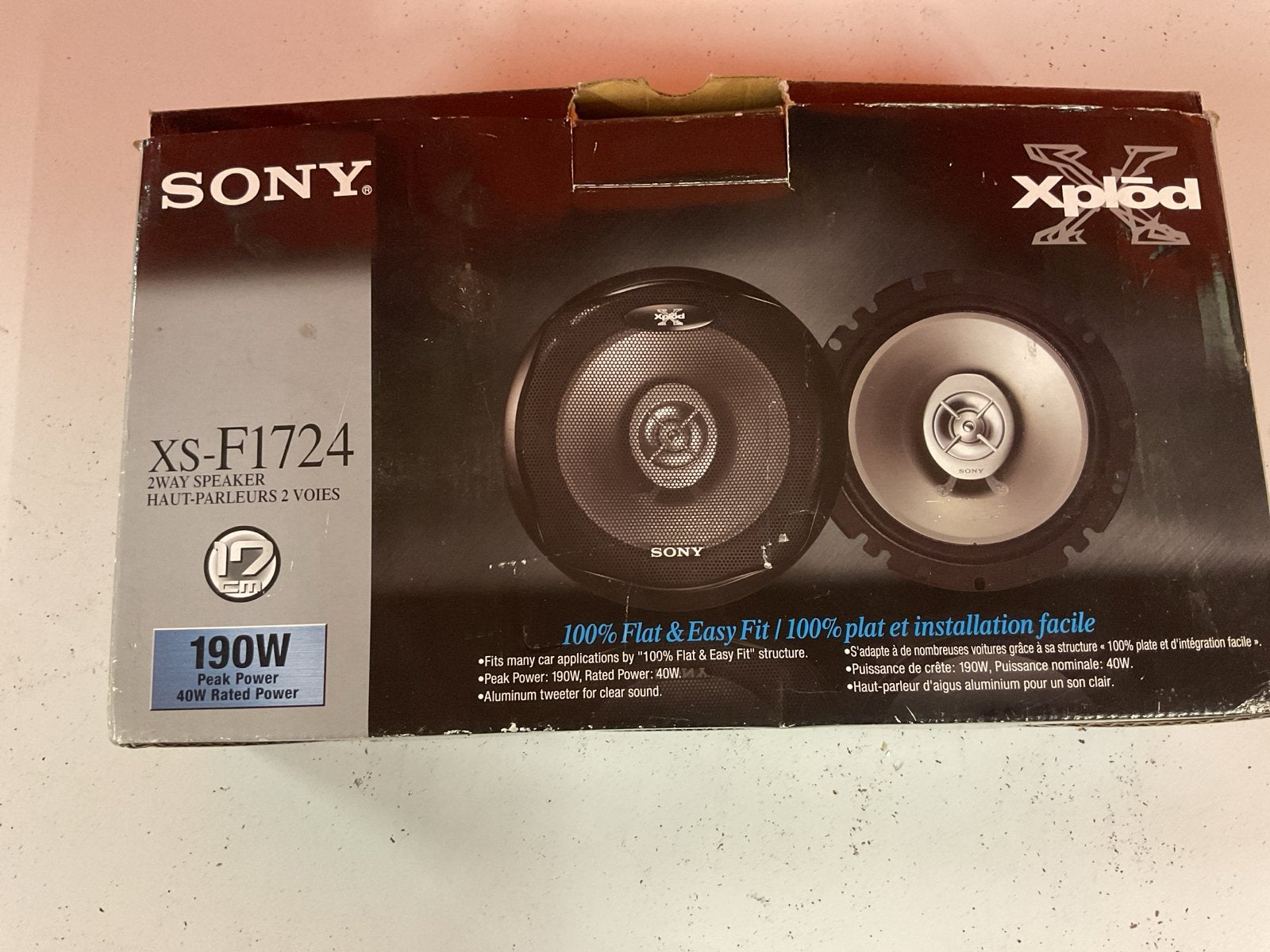 Nieuwe Sony XS-F1724 Xplod 2-weg speakers (190W), Auto diversen, Ophalen, Nieuw