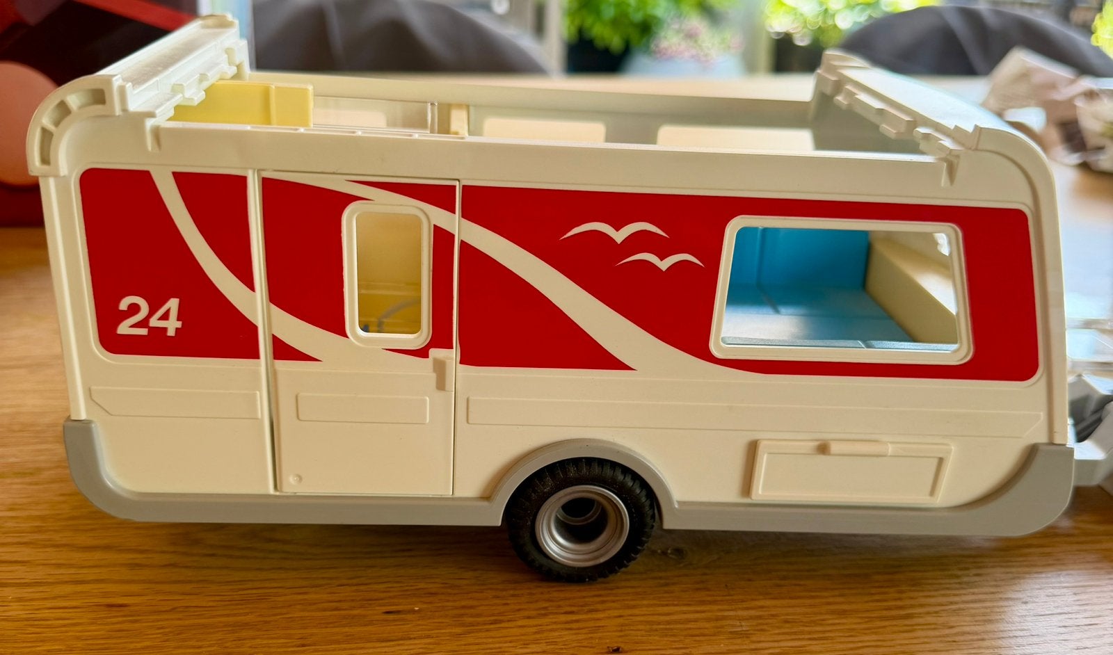 Playmobil Caravan (5434) - Met Dak en Interieur, Ophalen of Verzenden, Zo goed als nieuw