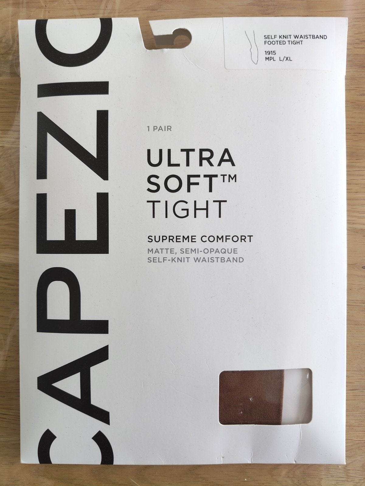 Panty Capezio Donker/Maple, Ophalen, Bruin, Nieuw, Overige maten