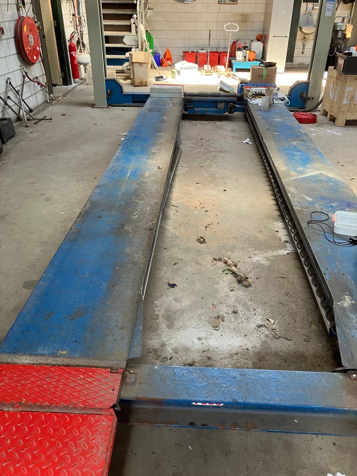 4 koloms hefbrug  - 7000 KG VLT RAVAGLIOLI KP410N, Ophalen, Gebruikt