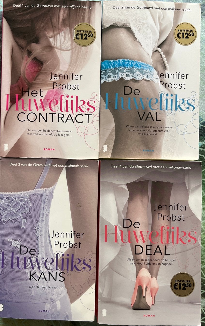 Jennifer Probst - Getrouwd met een miljonair-serie (4 boeken, Ophalen of Verzenden, Zo goed als nieuw, Europa overig
