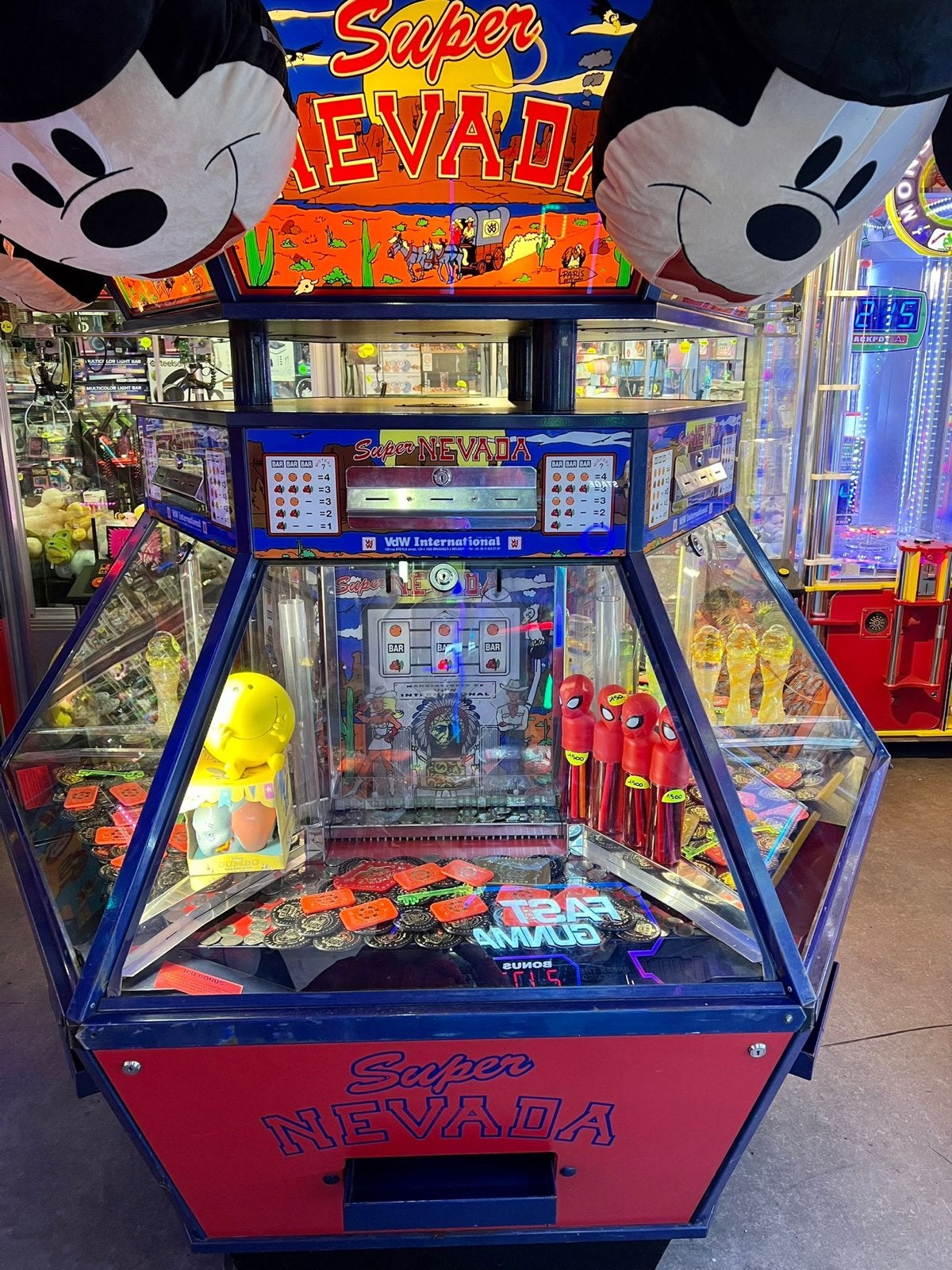 Professionele VDW Brussel Coin Pusher - Super Nevada, Ophalen of Verzenden, Zo goed als nieuw