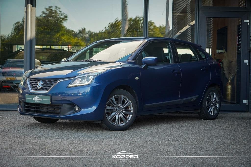 Suzuki Baleno 1.2 Exclusive / Aut / Airco / Navi / Volledig, Auto's, Suzuki, Stof, Gebruikt, 4 cilinders, Origineel Nederlands