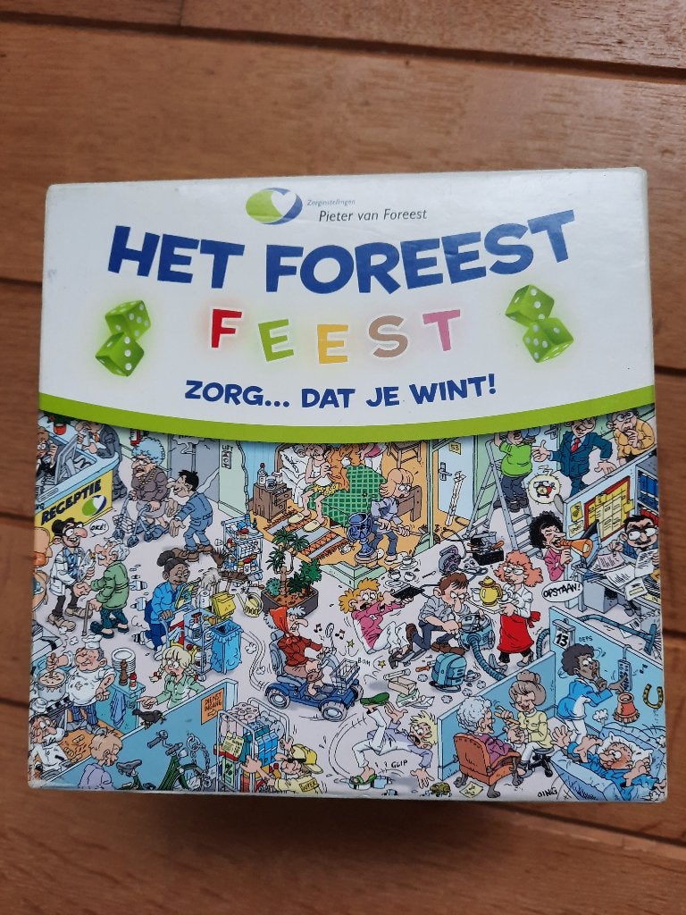 Spel Het Foreest Feest, Hobby en Vrije tijd, Gezelschapsspellen | Bordspellen, Ophalen of Verzenden