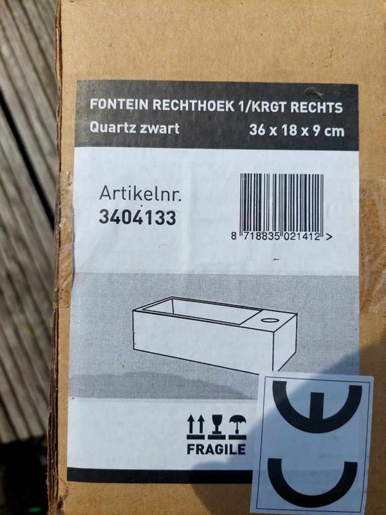 Sanibel fontein, Overige typen, Nieuw, Ophalen of Verzenden, Minder dan 100 cm