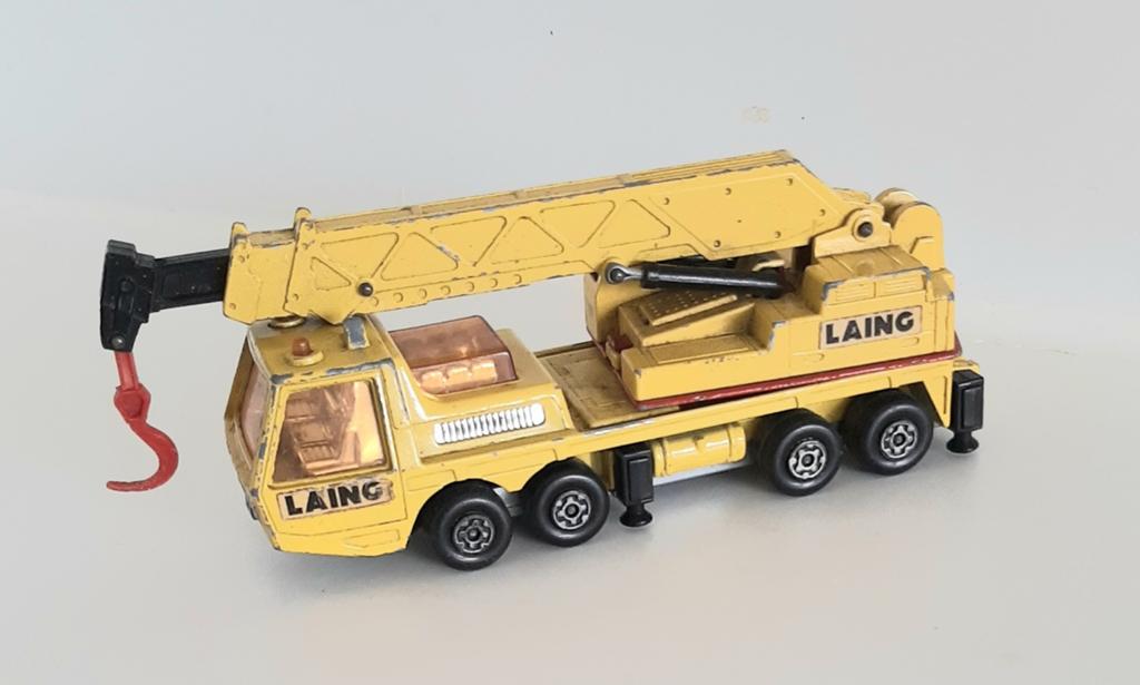 Matchbox Superking K12/K113 Kraanwagen Laing, Ophalen of Verzenden, Gebruikt