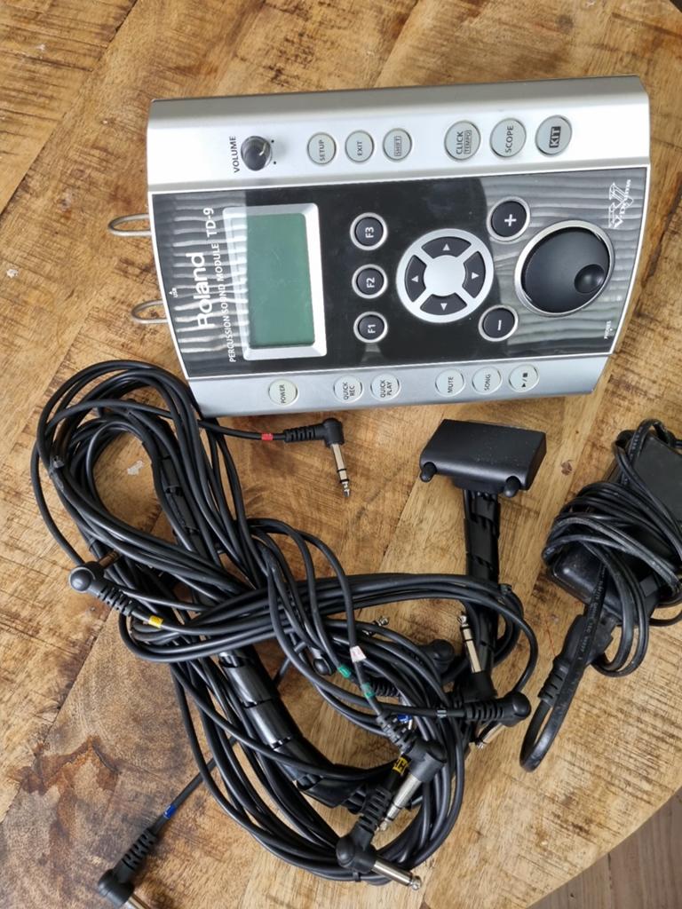 Roland TD-9 Drum Module - Elektronische Drums, Ophalen of Verzenden, Gebruikt, Roland, Elektronisch