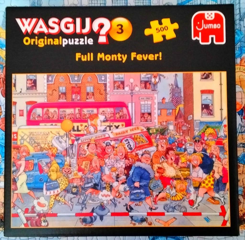 Wasgij, 500 stukjes, Ophalen of Verzenden, 500 t/m 1500 stukjes, Zo goed als nieuw, Legpuzzel