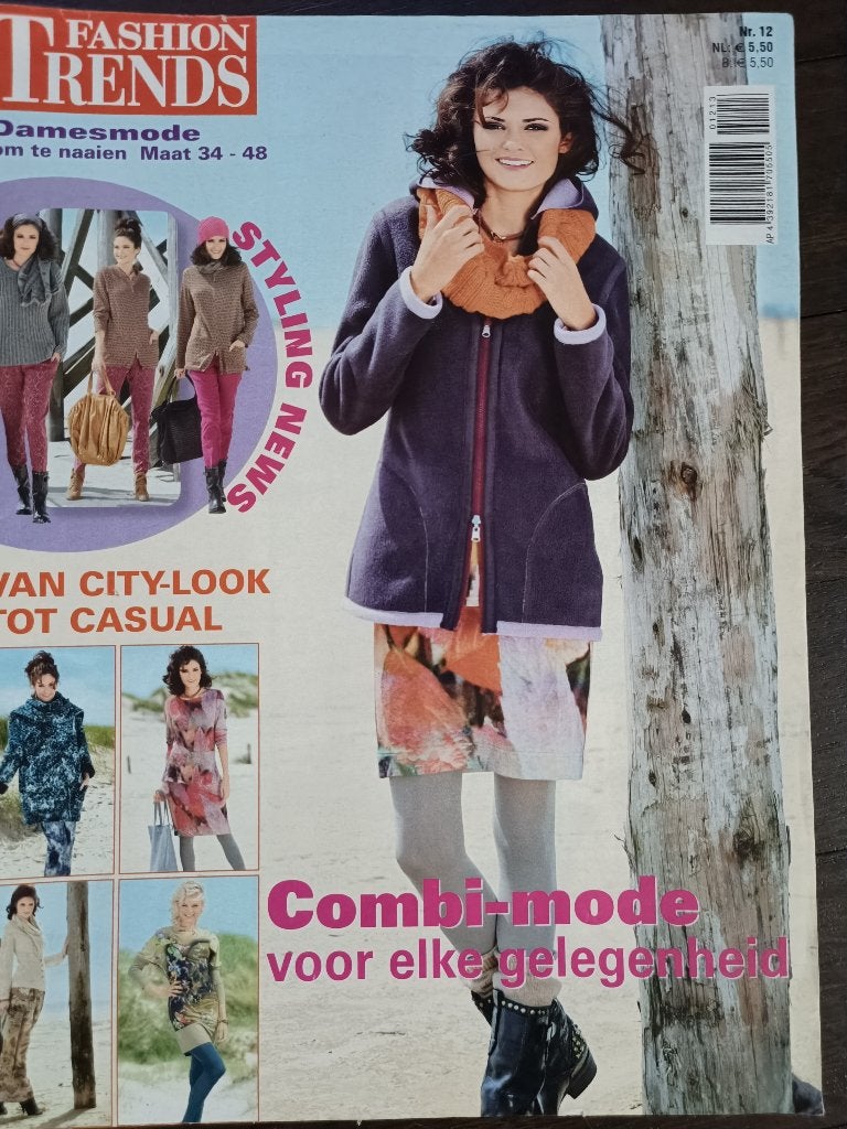 Fashion Trends 12 damesmode om te naaien, Ophalen of Verzenden, Zo goed als nieuw, Vrouw, Overige merken