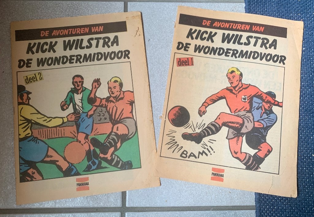 Strip Kick Wilstra de wondermidvoor ️ deel 1 en 2 Panorama, Boeken, Stripboeken, Meerdere stripboeken, Ophalen of Verzenden, Gelezen