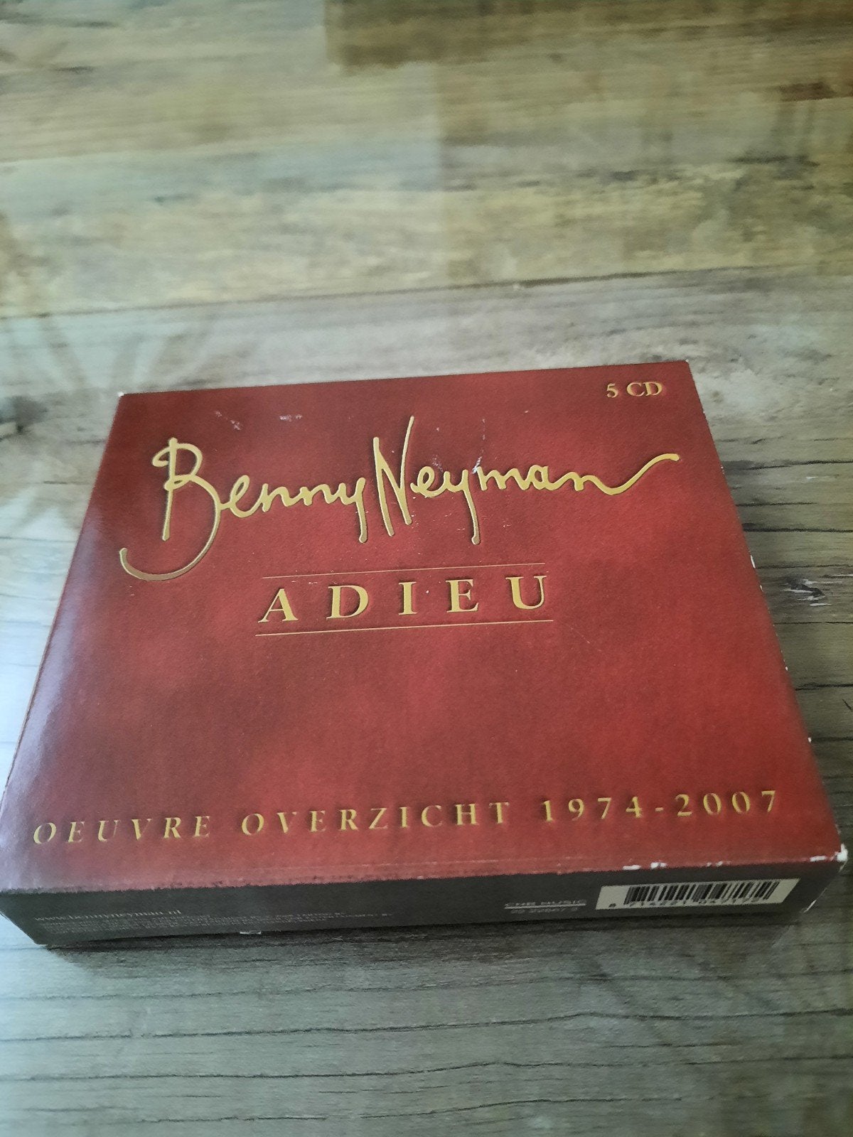 BennyNeyman Titel: Adieu (5 cd's), Alle leeftijden, Ophalen of Verzenden, Zo goed als nieuw