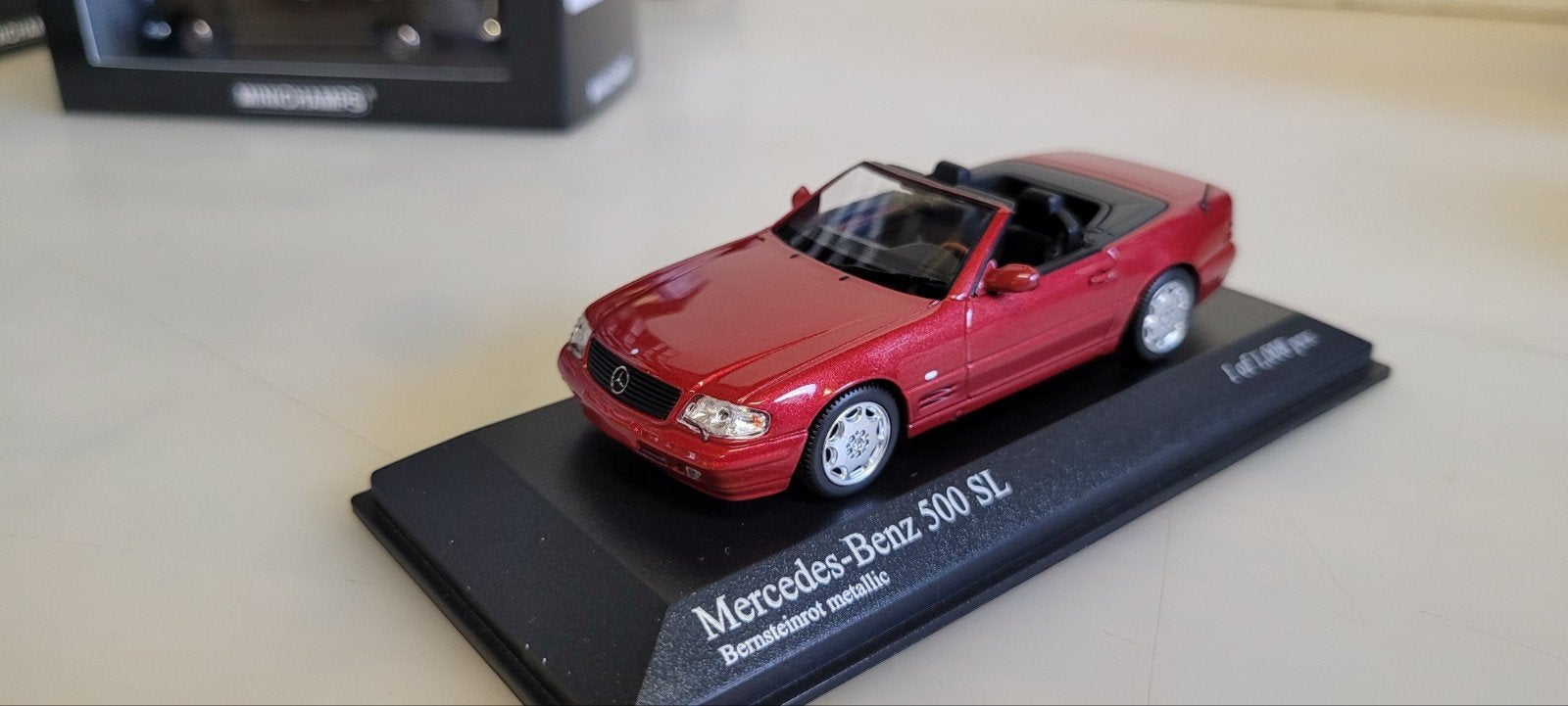 Minichamps 1999 Mercedes 500 SL R129, Ophalen of Verzenden, Nieuw, Auto, MiniChamps