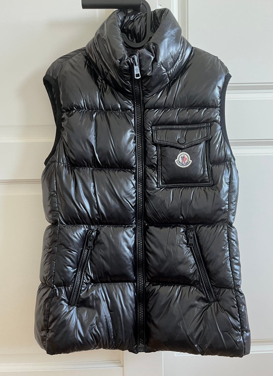Moncler Balabio Down Puffer Vest | Size 2 | Good condition, Verzenden, Gedragen, Maat 38/40 (M), Zwart