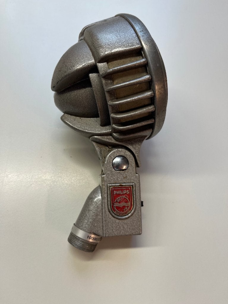 Retro Philips microfoon type EL6030, Ophalen of Verzenden, Gebruikt, Overige typen