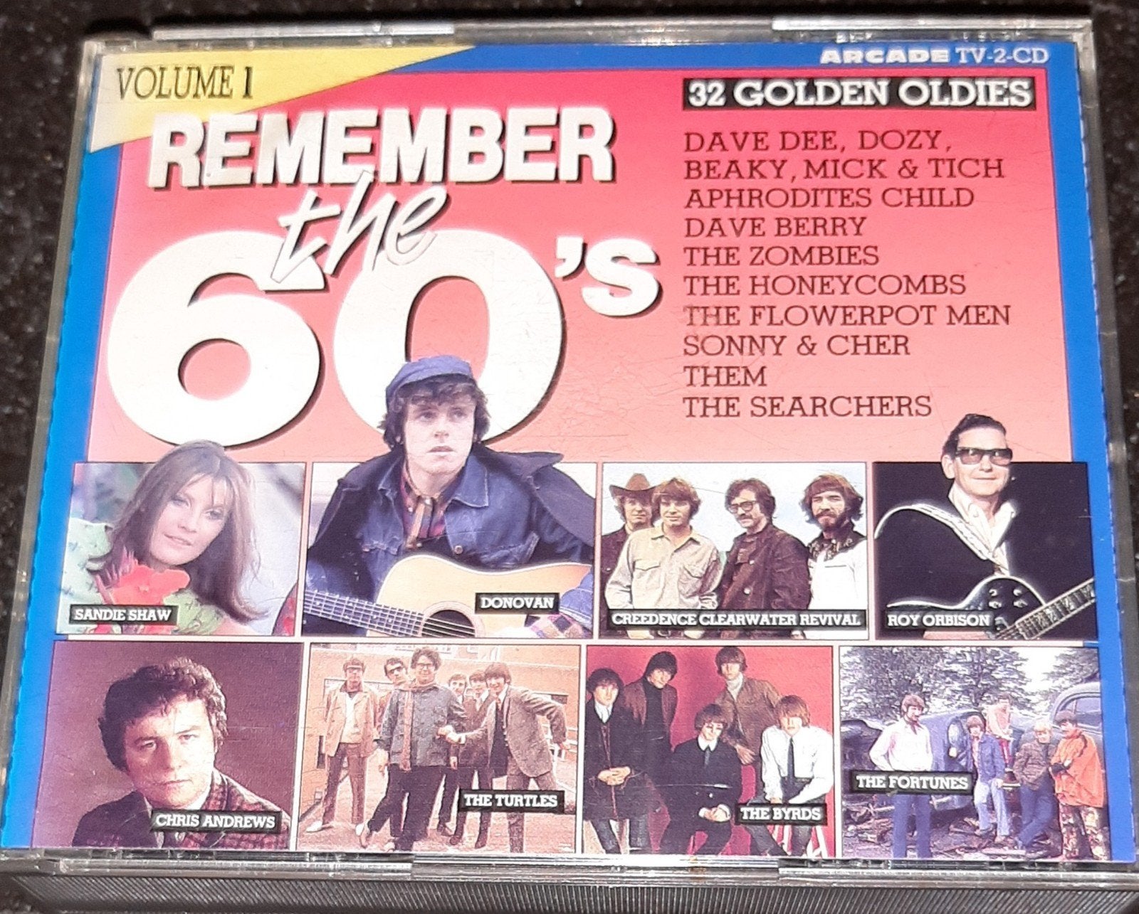 Remember the 60's volume 1 2cdbox, Cd's en Dvd's, Ophalen of Verzenden, Zo goed als nieuw, Pop, Boxset