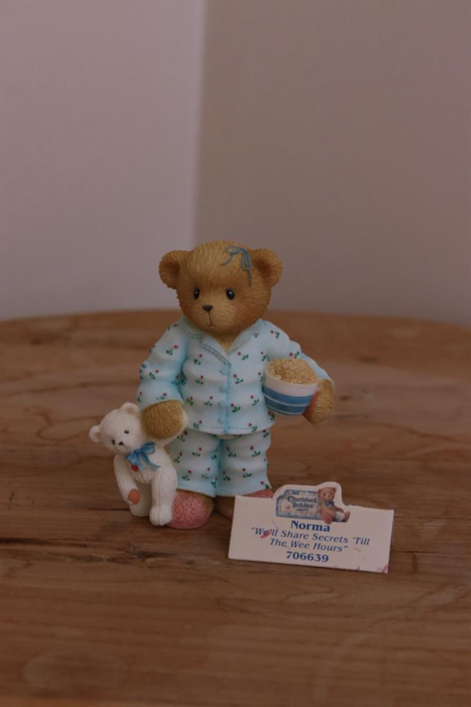 Cherished Teddies Norma 706639 Vintage 1999 Box COA Figure, Verzamelen, Beren en Cherished Teddies, Ophalen of Verzenden, Zo goed als nieuw