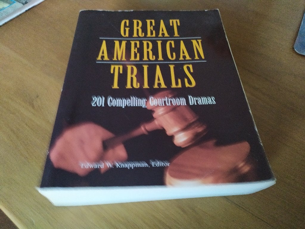Great American Trials - 201 Compelling Courtroom Dramas, Ophalen of Verzenden, Gelezen, Noord-Amerika