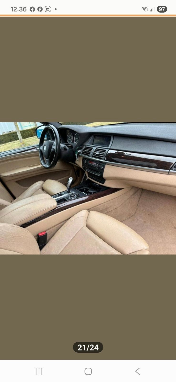 Te koop 1 van de compleetste bmw's x5 in nederland. De auto, Auto diversen, Schadeauto's, Blauw, Benzine, BMW, 4400 cc