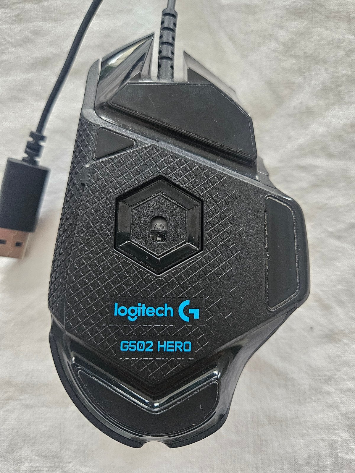 Logitech G502 HERO Gaming Muis - Bedraad, Computers en Software, Muizen, Rechtshandig, Muis, Gebruikt, Ophalen of Verzenden