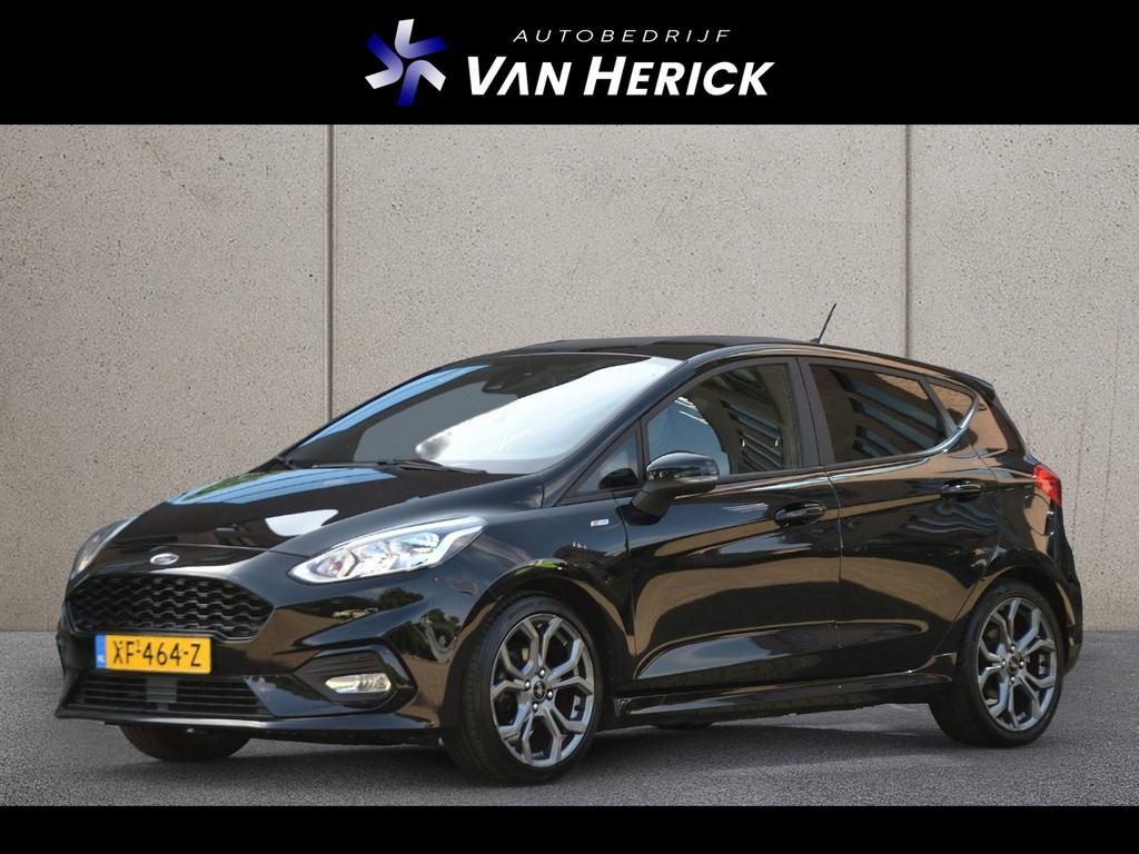 Ford Fiesta 1.0 EcoBoost ST-Line | Navigatie | Climate Contr, Voorwielaandrijving, Automatische klimaatregeling, Stof, Gebruikt