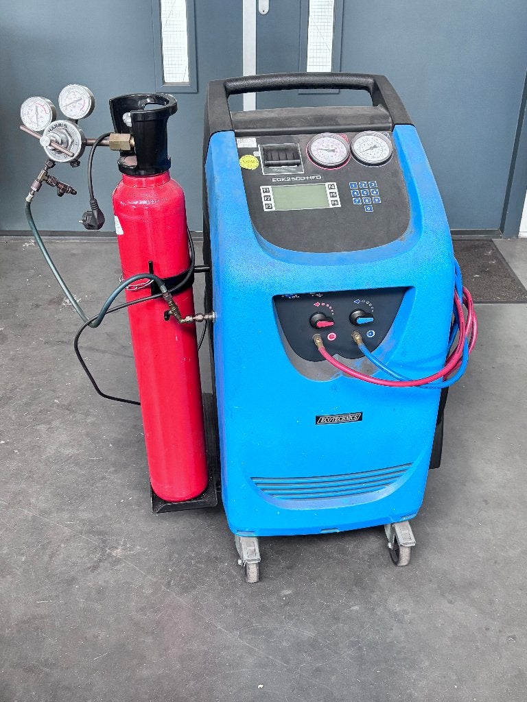 Airco Service Station ECK2500-HFD R1234yf met formeergasfles, Auto diversen, Ophalen, Gebruikt, Info@ecotechnics.it, Ecotechnics