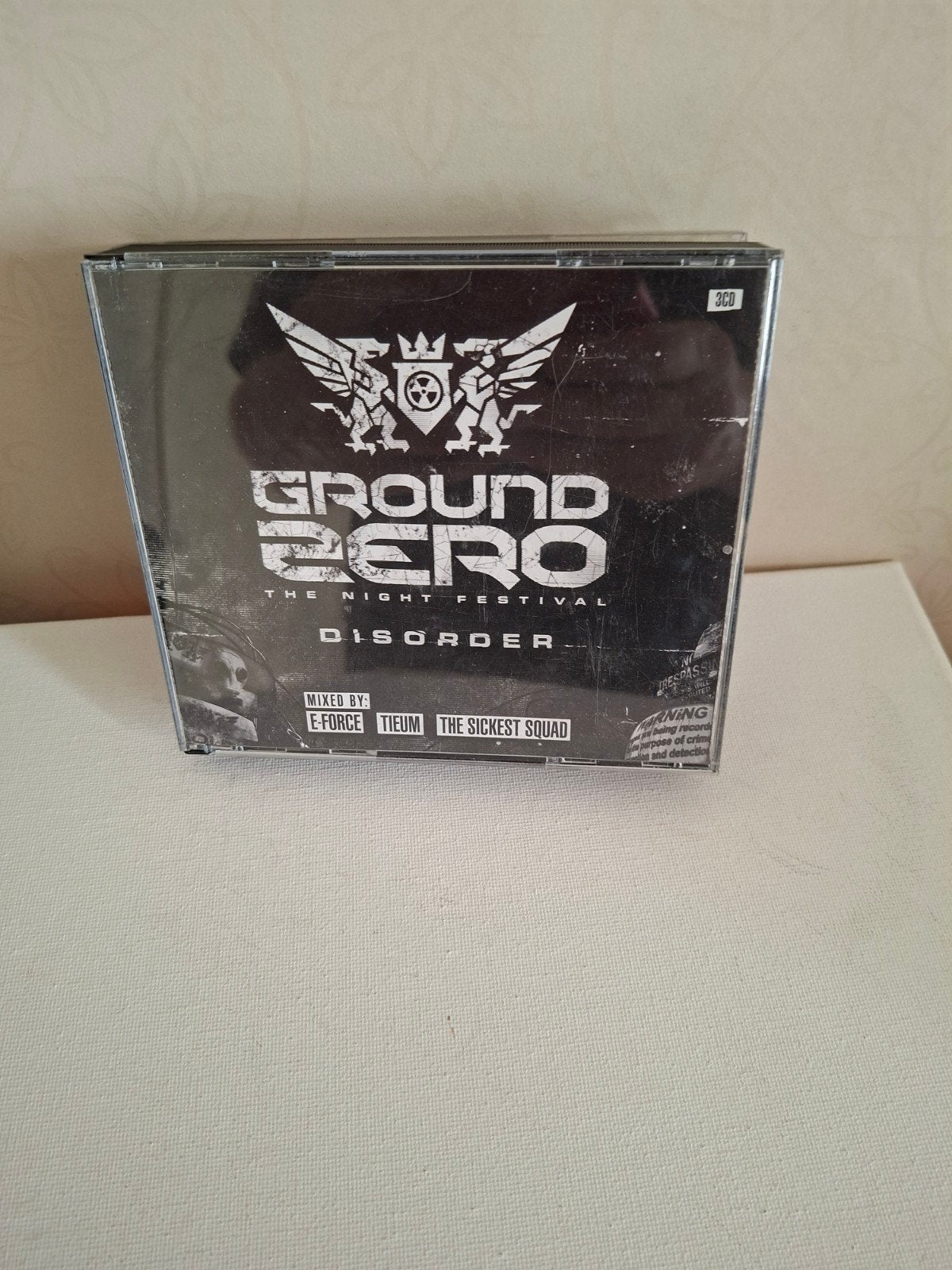 Ground Zero The Night Festival - Disorder 3CD, Ophalen of Verzenden, Zo goed als nieuw, Inclusief doosje, Boxset