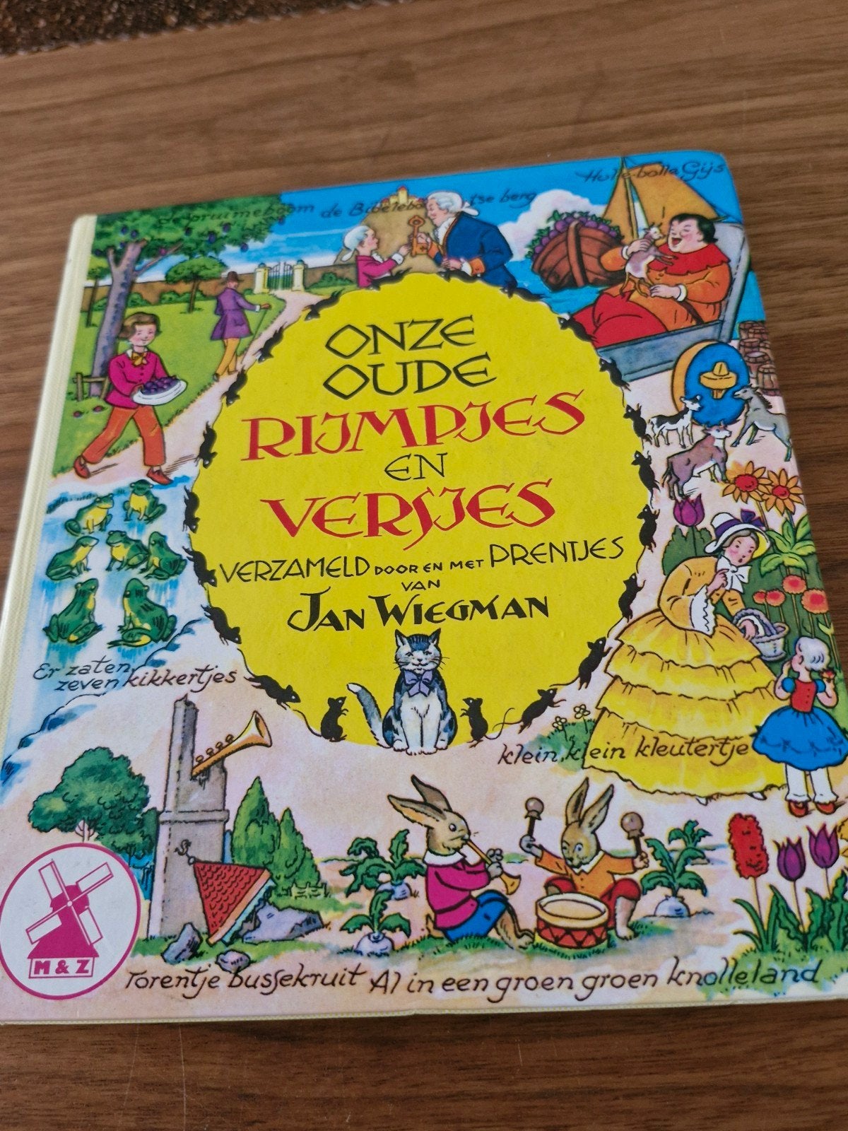 Onze Oude Rijmpjes en Versjes - Jan Wiegman, Ophalen of Verzenden