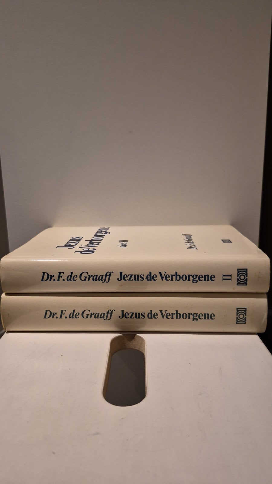Jezus de Verborgene:  Dr. F. de Graaff (Deel I en II), Ophalen of Verzenden, Gelezen, Dr. F. de Graaff, Christendom | Protestants