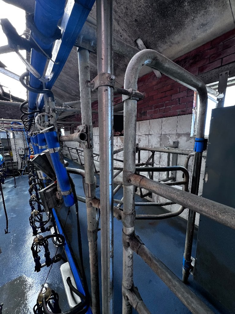 melkstal DeLaval 2x10, Ophalen of Verzenden, Gebruikt