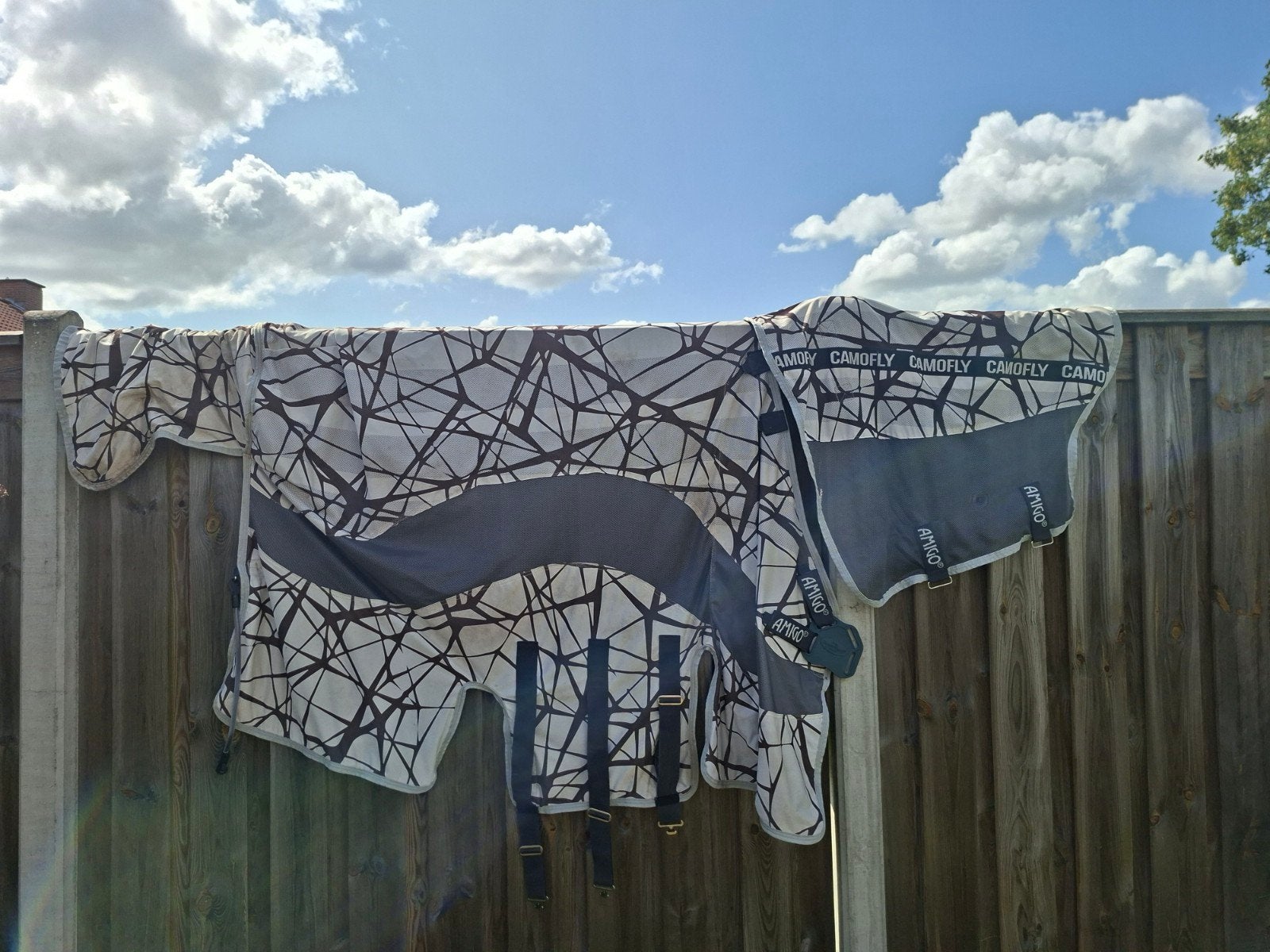 Horseware Amigo Camofly, Ophalen, Gebruikt, Vliegendeken, Afneembare hals