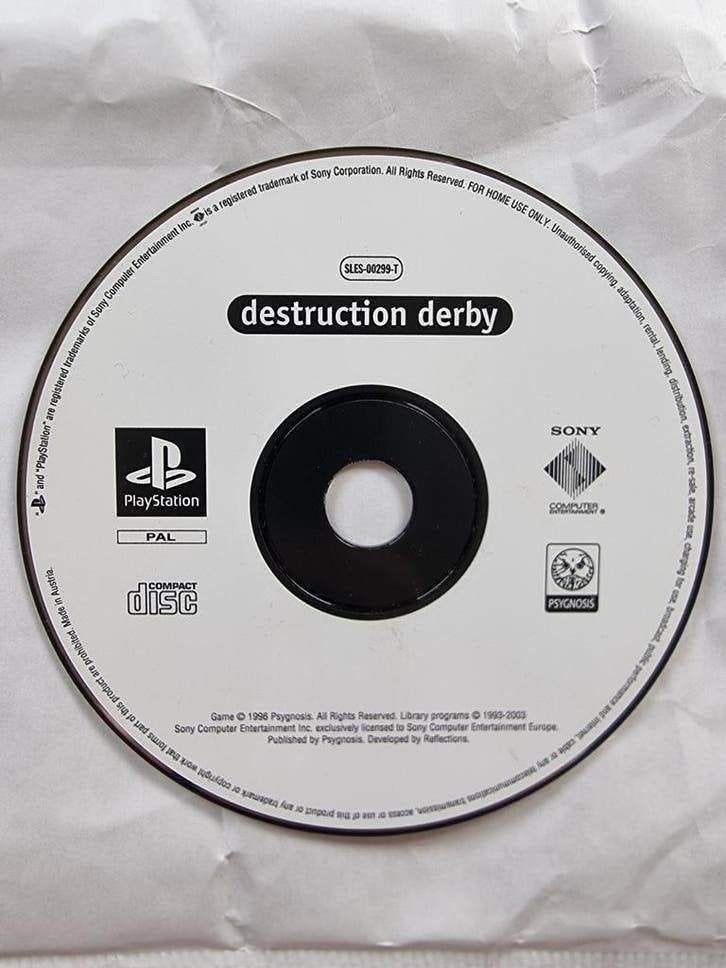 Destruction Derby, 1 speler, Racen en Vliegen, Ophalen of Verzenden, Zo goed als nieuw