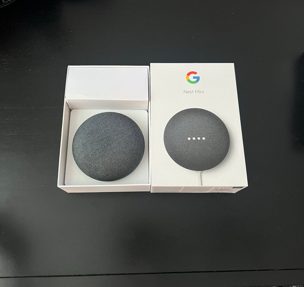 Google Nest Mini (2e generatie) - Smart Speaker, Audio, Tv en Foto, Luidsprekers, Ophalen of Verzenden, Zo goed als nieuw, Overige typen