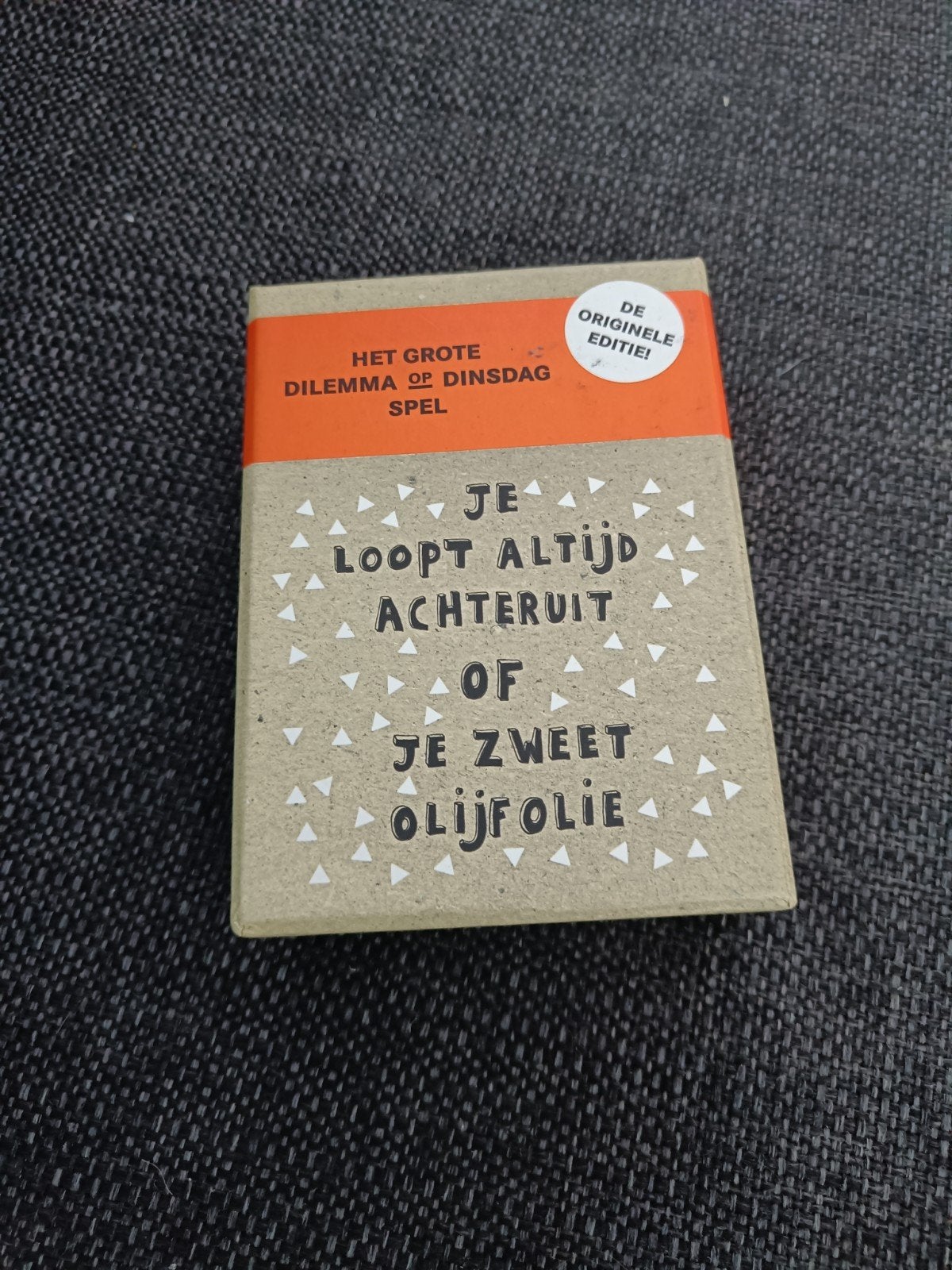 Het Grote Dilemma op Dinsdag Spel - Originele Editie, Vijf spelers of meer, Ophalen of Verzenden, Zo goed als nieuw, Dilemma