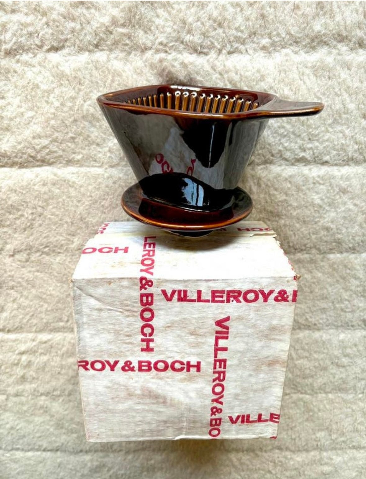 Villeroy & Boch Koffiefilter 60’s 70’s Vintage, Antiek en Kunst, Antiek | Servies los, Ophalen of Verzenden
