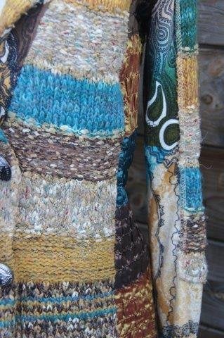 Vest oker/ blauw Lulu-H S winter Vaste prijs AANBIEDING, Blauw, Ophalen of Verzenden, Zo goed als nieuw, Maat 36 (S)