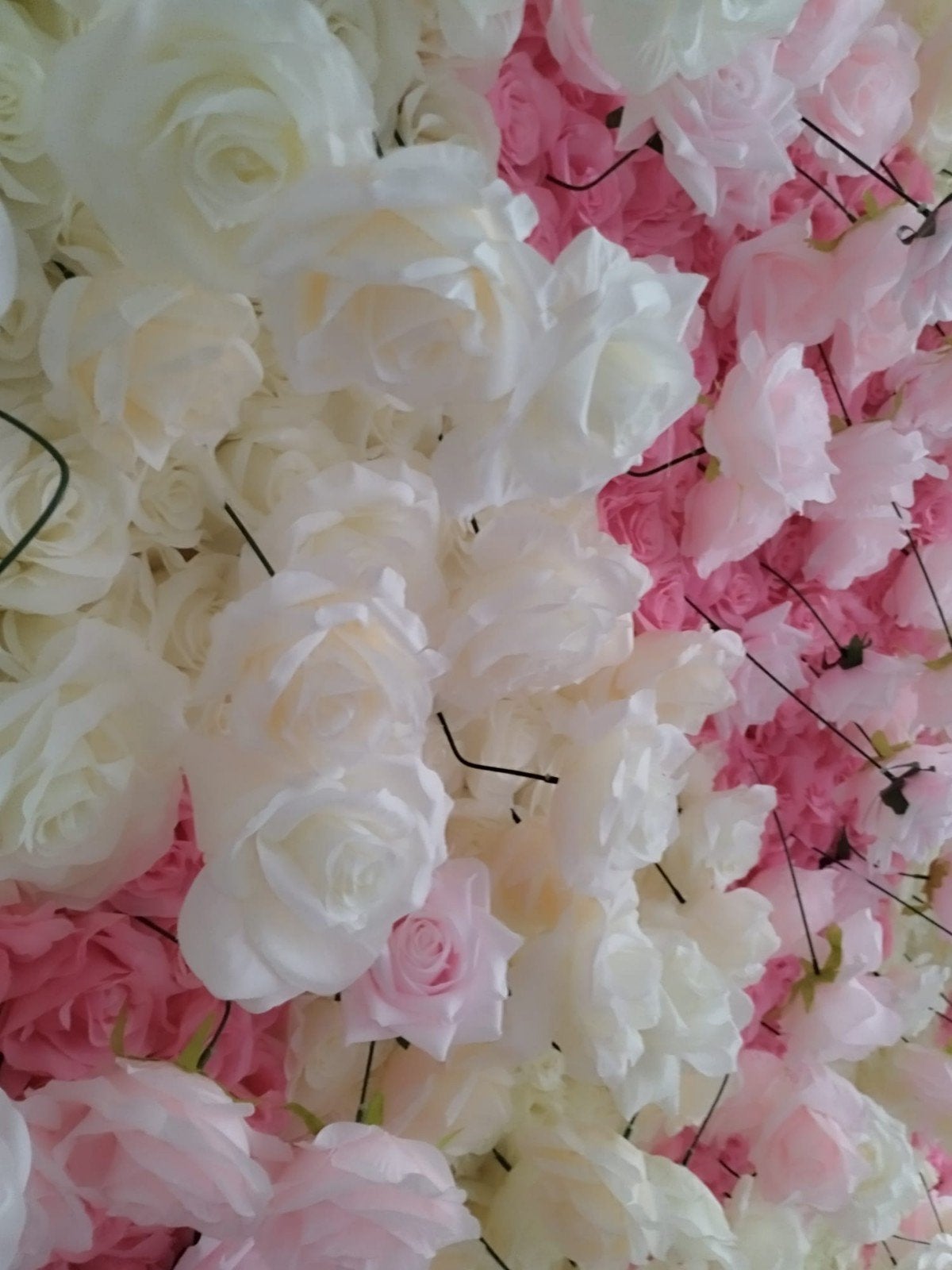 Luxe kunstbloemen bloemenwand / flowerwall – 2 x 2 meter, Gebruikt, Meerkleurig, Ophalen of Verzenden, Botanisch