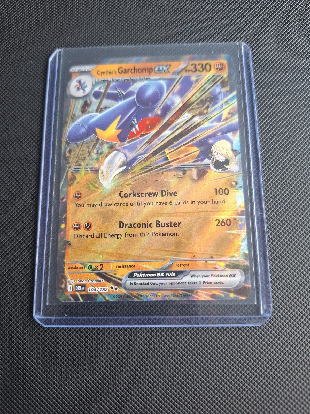 Cynthia's Garchomp ex 104/182, Ophalen