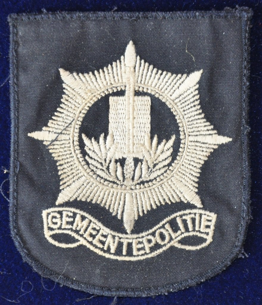 Nederlandse politie patch gemeentepolitie, Ophalen of Verzenden, Overige soorten, Nederland, Embleem of Badge