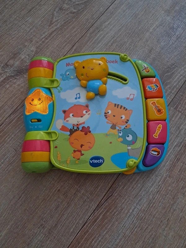 VTech Magisch Muziekboek - Interactief Speelgoedboekje, Ophalen of Verzenden, Zo goed als nieuw, 6 maanden tot 2 jaar