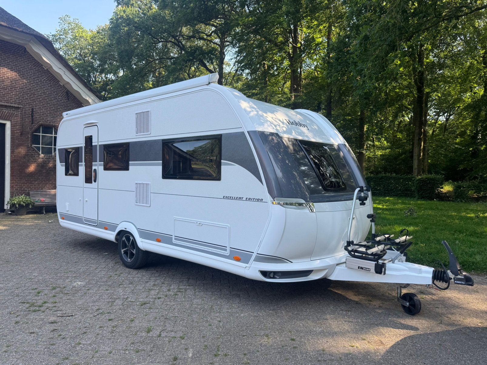 Hobby Excellent Edition 495 UL! Enkele bedden! 2026!, Caravans en Kamperen, Rondzit, Hobby, Schokbreker, Particulier
