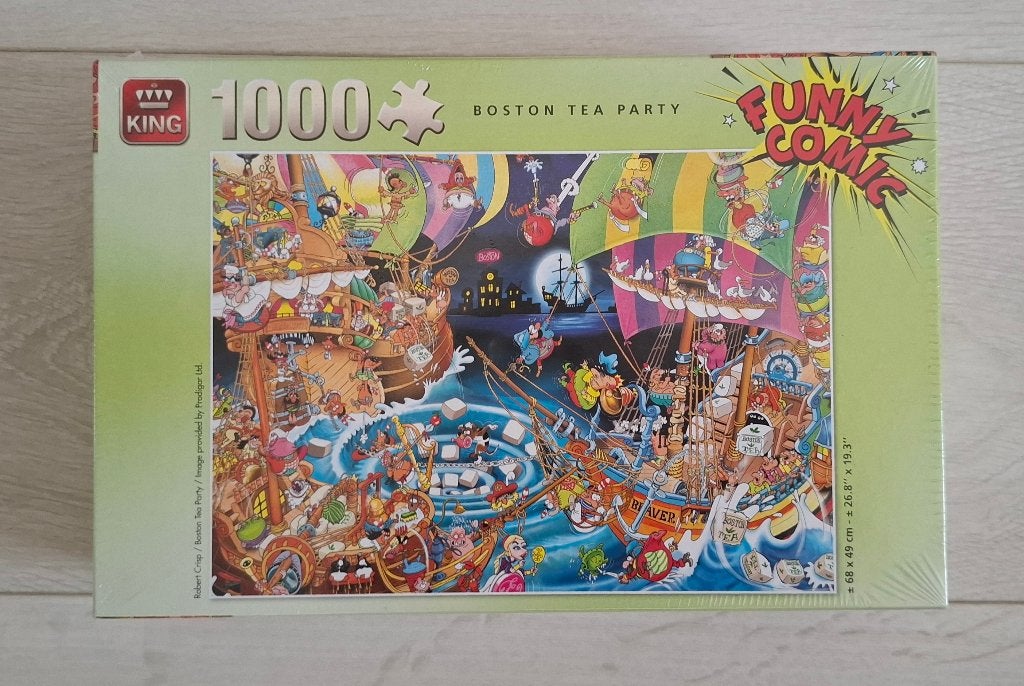 King legpuzzels 1000 stuks nieuw, Ophalen, 500 t/m 1500 stukjes, Nieuw