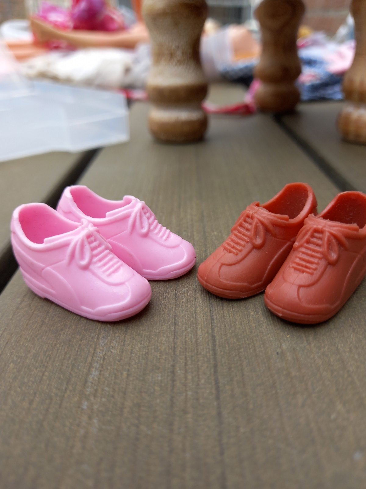 Vintage Barbie Fleur Sneakers, Verzenden, Zo goed als nieuw, Accessoires