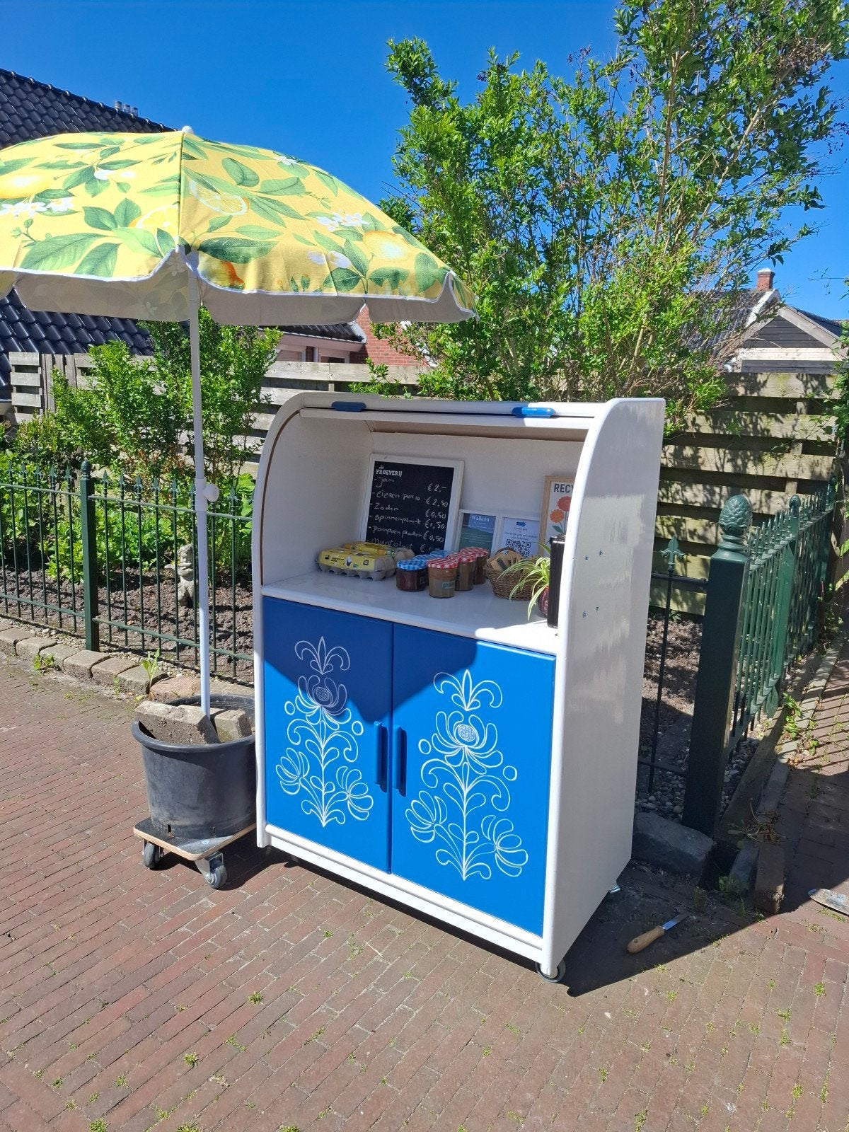 Lokaal kraampje: Groenten, fruit, plantjes & eieren, Tuin en Terras, Ophalen of Verzenden