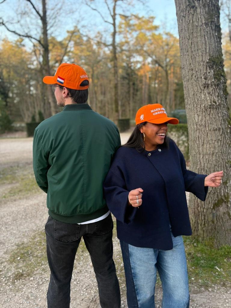 Nieuwe Oranje MOGA Petten – Vanaf 10 Stuks, Kleding | Heren, Hoeden en Petten, Geen merk, Nieuw, Pet, One size fits all