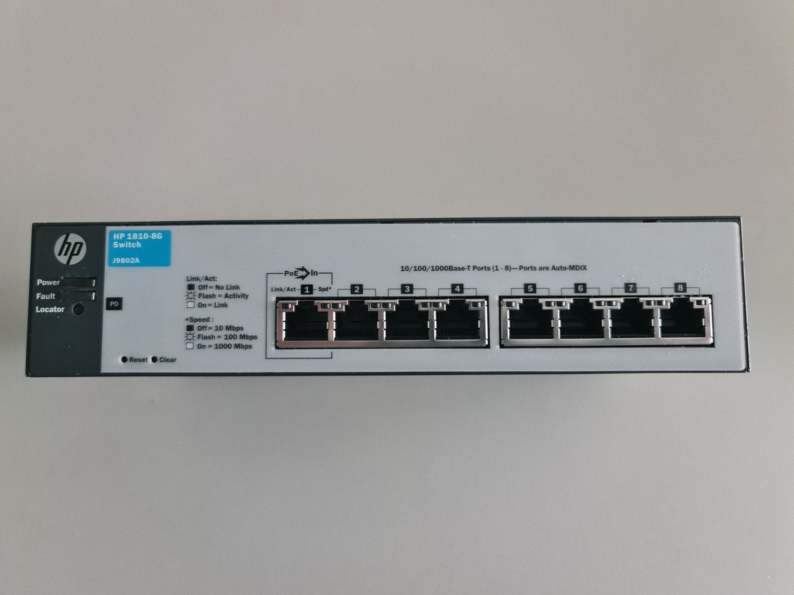 HP Switch 1810-8G, Computers en Software, Ophalen of Verzenden