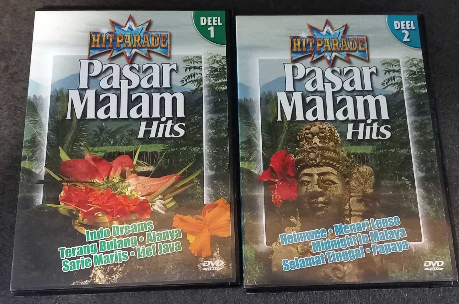 Hitparade Pasar Malam Hits Deel 1 & 2 DVD Boxset nummer 2, Alle leeftijden, Ophalen of Verzenden, Zo goed als nieuw